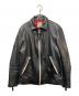 nano&co（ナノアンドコー）の古着「レザージャケット」｜ブラック