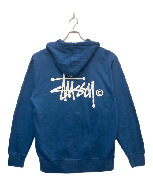 stussy（ステューシー）stussy (ステューシー) ジップパーカー ネイビー サイズ:Lの古着・服飾アイテム