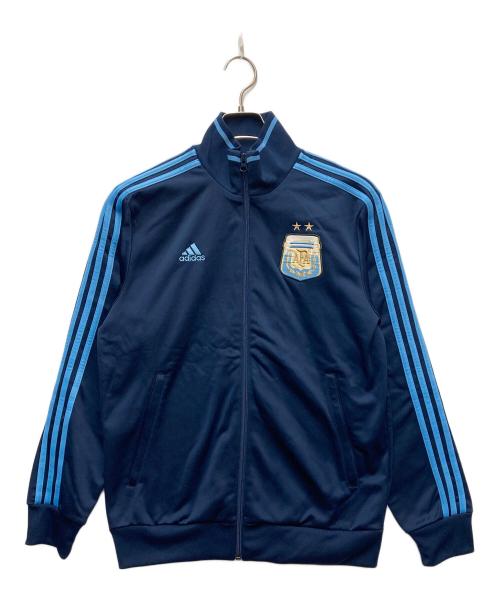 adidas（アディダス）adidas (アディダス) トラックジャケット AFA ネイビー サイズ:Lの古着・服飾アイテム