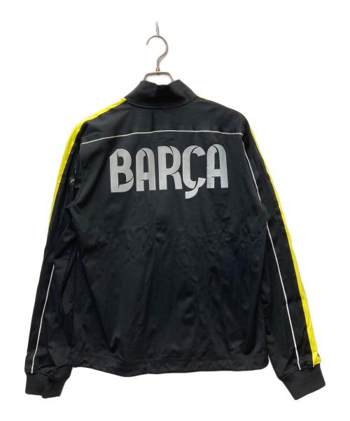 NIKE（ナイキ）NIKE (ナイキ) トラックジャケット FCバルセロナ ブラック×イエロー サイズ:Lの古着・服飾アイテム