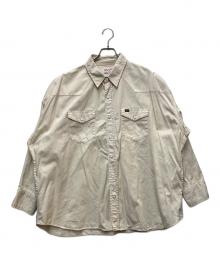 Wrangler（ラングラー）の古着「ウエスタンシャツ」｜ベージュ