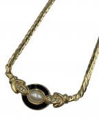 Grosseグロッセ）の古着「フェイクパールトップネックレス」｜ゴールドカラー