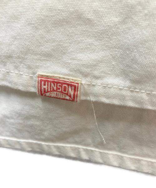 HINSON（ヒンソン）HINSON (ヒンソン) ロング丈プルオーバーシャツ アイボリー サイズ:Lの古着・服飾アイテム