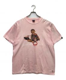 APPLEBUM（アップルバム）の古着「バスケボーイ半袖Tシャツ」｜ピンク