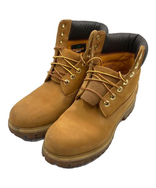 Timberland（ティンバーランド）Timberland (ティンバーランド) 6インチプレミアムブーツ イエロー サイズ:７Wの古着・服飾アイテム
