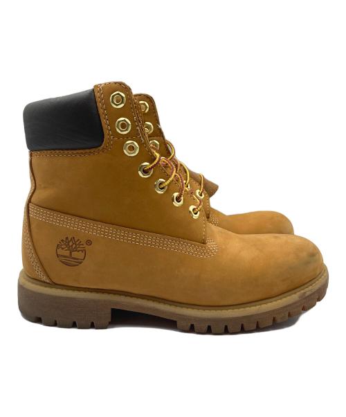 Timberland（ティンバーランド）Timberland (ティンバーランド) 6インチプレミアムブーツ イエロー サイズ:７Wの古着・服飾アイテム