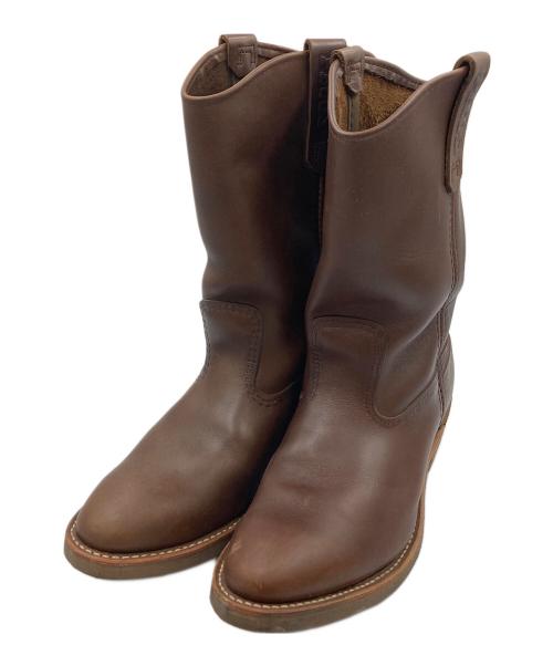 RED WING（レッドウィング）RED WING (レッドウィング) ペコスブーツ ベージュ サイズ:9Eの古着・服飾アイテム