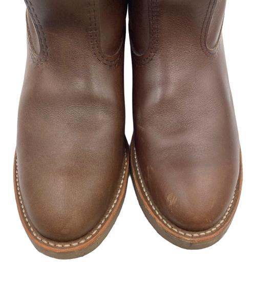 RED WING（レッドウィング）RED WING (レッドウィング) ペコスブーツ ベージュ サイズ:9Eの古着・服飾アイテム
