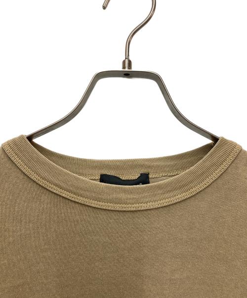 Schott（ショット）Schott (ショット) フロッキープリントTシャツ ベージュ サイズ:38の古着・服飾アイテム