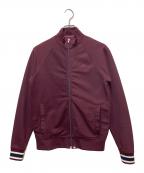 pretty greenプリティーグリーン）の古着「トラックジャケット」｜ボルドー