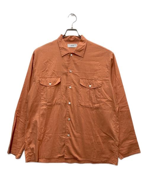 MARKA（マーカ）MARKA (マーカ) OFFICER SHIRT オレンジ サイズ:3の古着・服飾アイテム