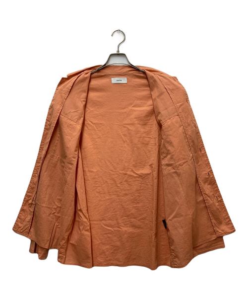 MARKA（マーカ）MARKA (マーカ) OFFICER SHIRT オレンジ サイズ:3の古着・服飾アイテム
