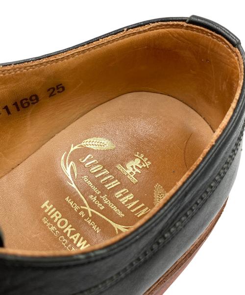 SCOTCH GRAIN（スコッチグレイン）SCOTCH GRAIN (スコッチグレイン) Uチップシューズ ネイビー サイズ:25EEEの古着・服飾アイテム