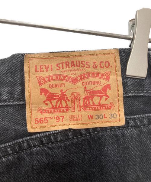 LEVI'S（リーバイス）LEVI'S (リーバイス) 565™'97 ルーズストレートジーンズ ブラック サイズ:W30×L30の古着・服飾アイテム