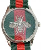 GUCCIグッチ）の古着「腕時計 Gタイムレス」｜グリーン×レッド