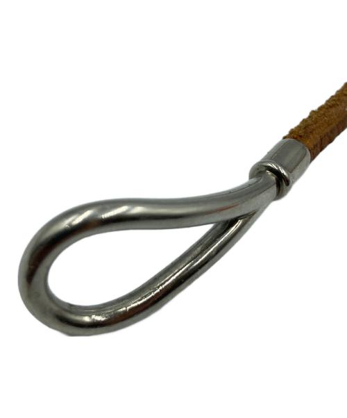 HERMES（エルメス）HERMES (エルメス) レザーチョーカー ジャンボ ブラウンの古着・服飾アイテム