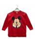 sherry's best（シェリーズベスト）の古着「ミッキーマウスプリントスウェット」｜レッド