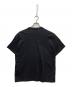 VERSACE JEANS COUTURE (ヴェルサーチ ジーンズクチュール) ロゴプリントTシャツ ブラック サイズ:L：5000円