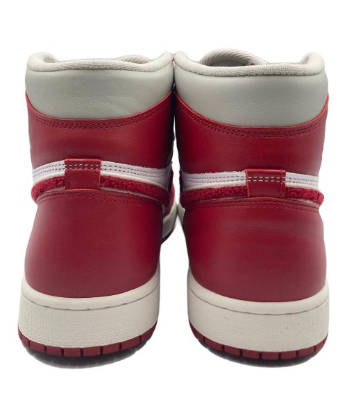 NIKE（ナイキ）NIKE (ナイキ) WMNS AIR JORDAN 1 RETRO HIGH OG レッド×ホワイト サイズ:US10.5の古着・服飾アイテム