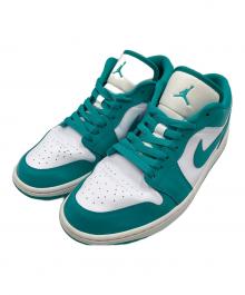 NIKE（ナイキ）の古着「WMNS AIR JORDAN 1 LOW」｜ターコイズ×ホワイト