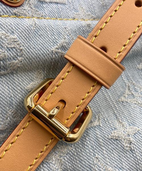 LOUIS VUITTON（ルイ ヴィトン）LOUIS VUITTON (ルイ ヴィトン) モノグラムデニム レットゴー ブルーの古着・服飾アイテム