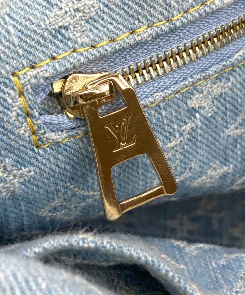 LOUIS VUITTON（ルイ ヴィトン）LOUIS VUITTON (ルイ ヴィトン) モノグラムデニム レットゴー ブルーの古着・服飾アイテム