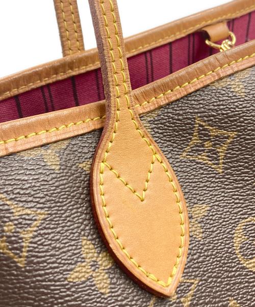 LOUIS VUITTON（ルイ ヴィトン）LOUIS VUITTON (ルイ ヴィトン) モノグラム ネヴァーフルPM ピヴォワンヌ サイズ:PMの古着・服飾アイテム