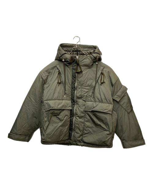 ALMOSTBLACK（オールモストブラック）ALMOSTBLACK (オールモストブラック) 21AW ミリタリーブルゾン カーキ サイズ:2の古着・服飾アイテム