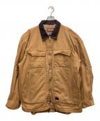CRAFTSMANクラフトマン）の古着「ダックジャケット」｜ブラウン