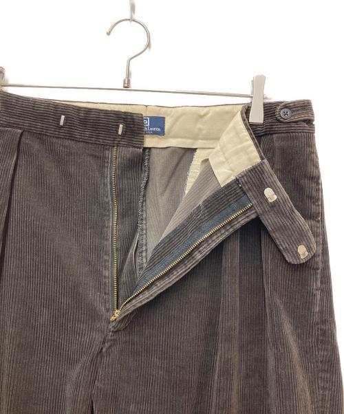 POLO RALPH LAUREN（ポロ・ラルフローレン）POLO RALPH LAUREN (ポロ・ラルフローレン) 太畝コーデュロイパンツ ブラウン サイズ:W36×L34の古着・服飾アイテム