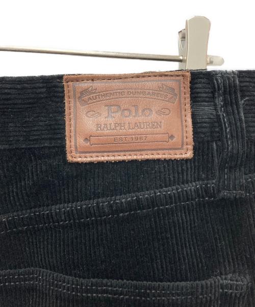 POLO RALPH LAUREN（ポロ・ラルフローレン）POLO RALPH LAUREN (ポロ・ラルフローレン) コーデュロイパンツ ブラック サイズ:W36×L32の古着・服飾アイテム