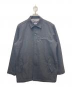 VANヴァン）の古着「裏キルトウールコート」｜グレー