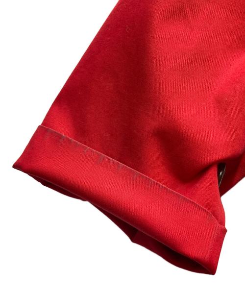 Burberry's（バーバリー）Burberry's (バーバリーズ) ライナー付ステンカラーコート レッド×ネイビー サイズ:9ARの古着・服飾アイテム