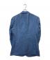 AD56 (エーディーチンクワンタセイ) ダブルテーラードジャケット ブルー サイズ:48 未使用品：12000円