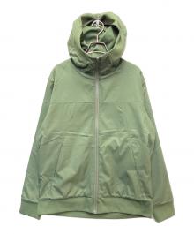 DESCENTE（デサント）の古着「リバーシブルジャケット」｜グリーン