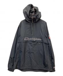 Champion（チャンピオン）の古着「アノラックパーカー」｜ブラック