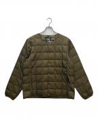 TAION×GRAMICCIタイオン×グラミチ）の古着「TAION INNER DOWN JACKET （タイオン インナー ダウンジャケット ）」｜カーキ