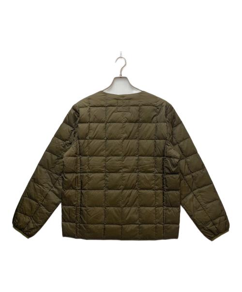 TAION（タイオン）TAION (タイオン) GRAMICCI (グラミチ) TAION INNER DOWN JACKET （タイオン インナー ダウンジャケット ） カーキ サイズ:XL 未使用品の古着・服飾アイテム