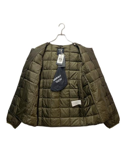 TAION（タイオン）TAION (タイオン) GRAMICCI (グラミチ) TAION INNER DOWN JACKET （タイオン インナー ダウンジャケット ） カーキ サイズ:XL 未使用品の古着・服飾アイテム