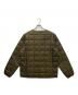 TAION (タイオン) GRAMICCI (グラミチ) TAION INNER DOWN JACKET （タイオン インナー ダウンジャケット ） カーキ サイズ:XL 未使用品：7000円