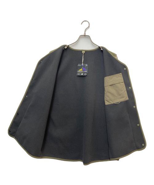 NEW BALANCE（ニューバランス）NEW BALANCE (ニューバランス) 3レイヤークラシックフリースベスト カーキ サイズ:XL 未使用品の古着・服飾アイテム