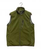 MARMOTマーモット）の古着「HEAT-X FLEECE VEST」｜グリーン