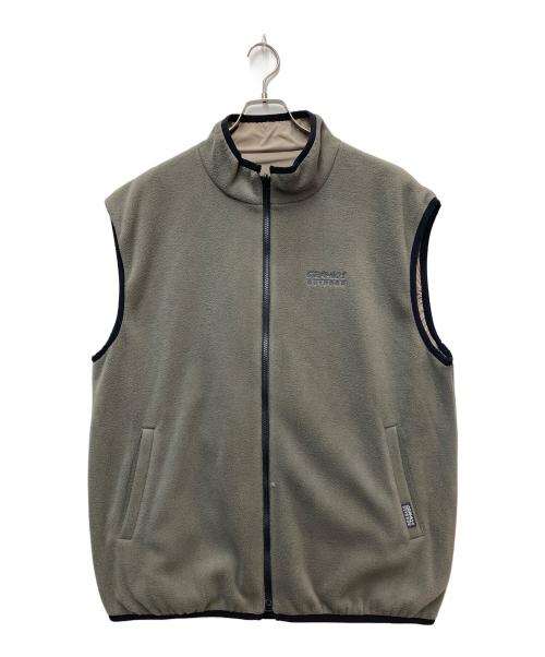 GRAMICCI（グラミチ）GRAMICCI (グラミチ) リバーシブルジップベスト ベージュ×グレー サイズ:XL 未使用品の古着・服飾アイテム
