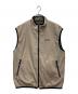 GRAMICCI（グラミチ）の古着「リバーシブルジップベスト」｜ベージュ×グレー