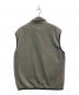 中古・古着 GRAMICCI (グラミチ) リバーシブルジップベスト ベージュ×グレー サイズ:XL 未使用品：6000円