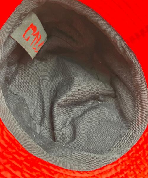 CVTVLIST（カタリスト）CVTVLIST (カタリスト) NYLON BUCKET HAT レッド サイズ:Fの古着・服飾アイテム