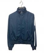 LAUREN ACTIVEローレンアクティブ）の古着「スタンドカラージャケット」｜ネイビー