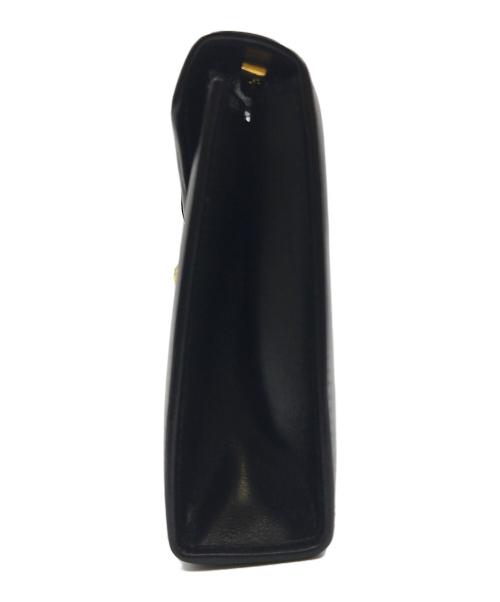 Salvatore Ferragamo（サルヴァトーレ フェラガモ）Salvatore Ferragamo (サルヴァトーレ フェラガモ) チェーンショルダーミニバッグ ブラックの古着・服飾アイテム