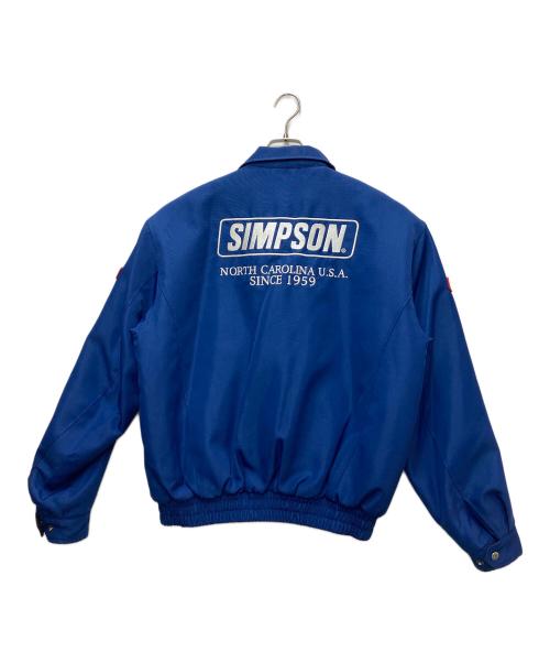 SIMPSON（シンプソン）SIMPSON (シンプソン) 中綿ジャケット ブルー サイズ:Lの古着・服飾アイテム