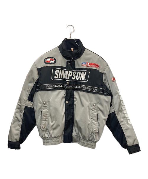 SIMPSON（シンプソン）SIMPSON (シンプソン) ライナー付中綿ジャケット グレー サイズ:Lの古着・服飾アイテム